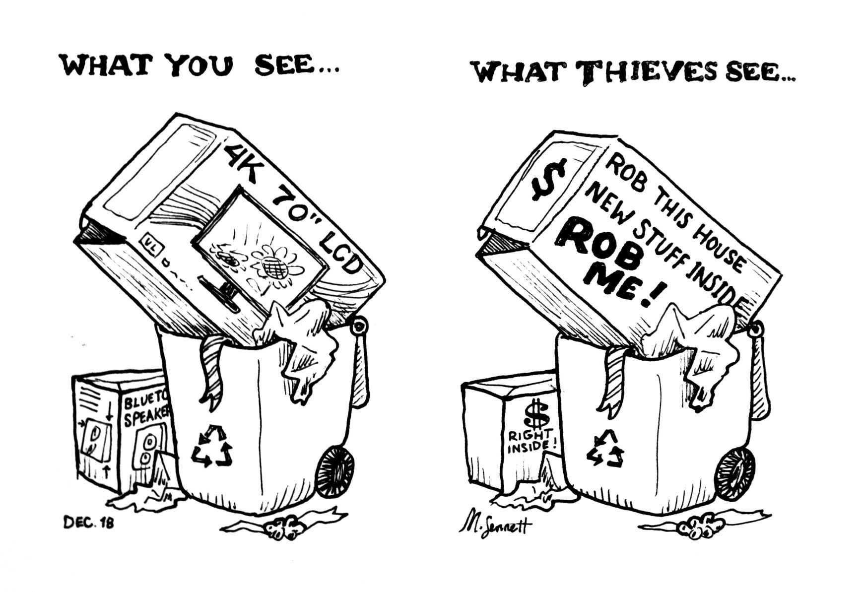 Local cartoon